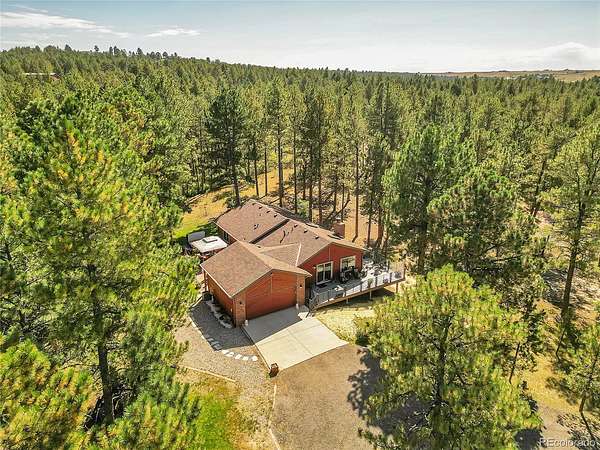 5.12 Acres of Land with Home for Sale in Franktown, Colorado