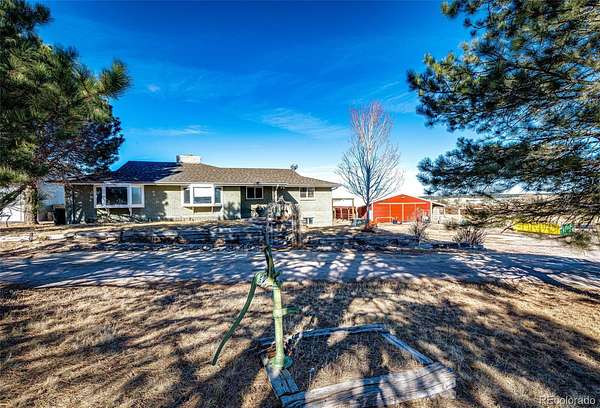 5 Acres of Land with Home for Sale in Elizabeth, Colorado