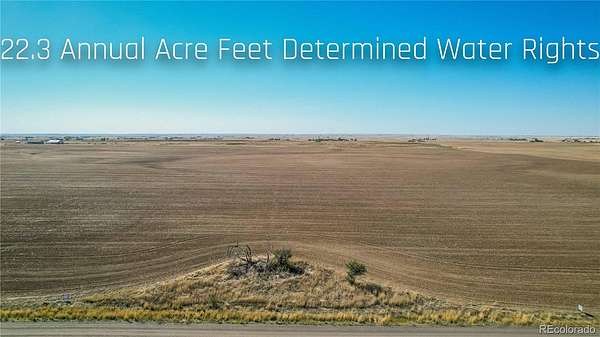 35.5 Acres of Agricultural & Residential Land for Sale in Strasburg, Colorado