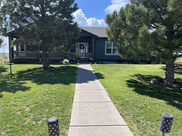35 Acres of Land with Home for Sale in Elizabeth, Colorado