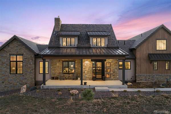 10.4 Acres of Land with Home for Sale in Sedalia, Colorado