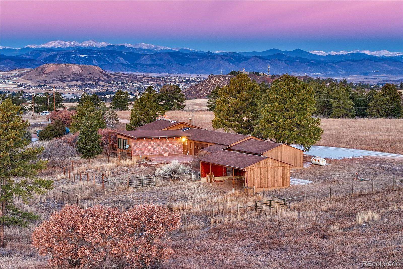 5.83 Acres of Land with Home for Sale in Castle Rock, Colorado