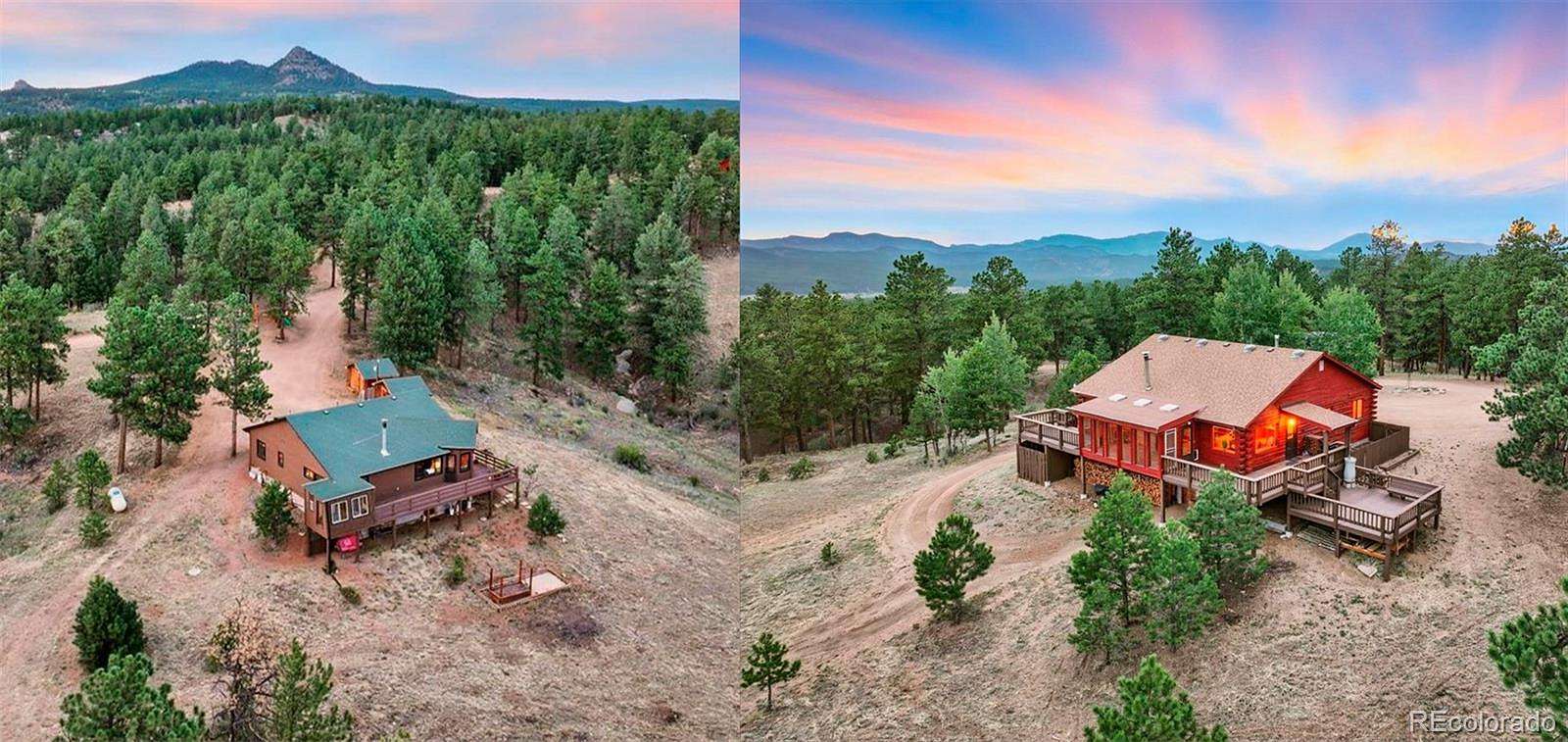 35 Acres of Recreational Land with Home for Sale in Florissant, Colorado