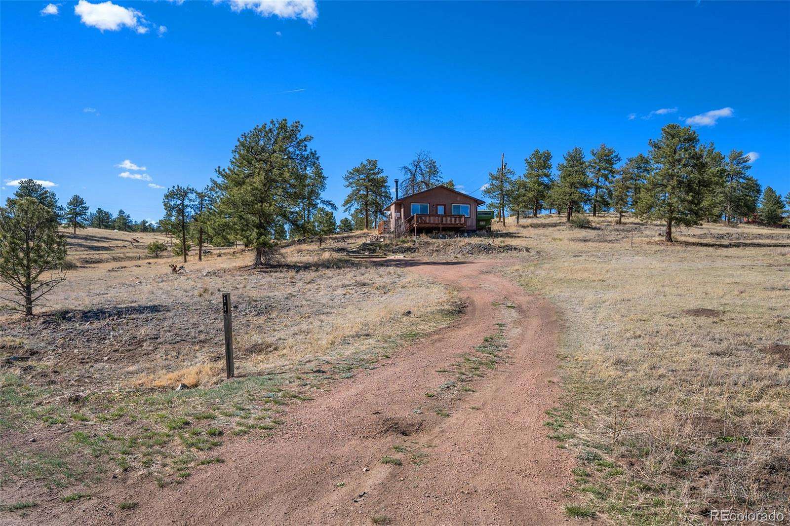 5 Acres of Land with Home for Sale in Guffey, Colorado