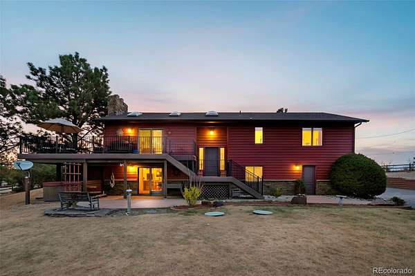 6.58 Acres of Land with Home for Sale in Parker, Colorado