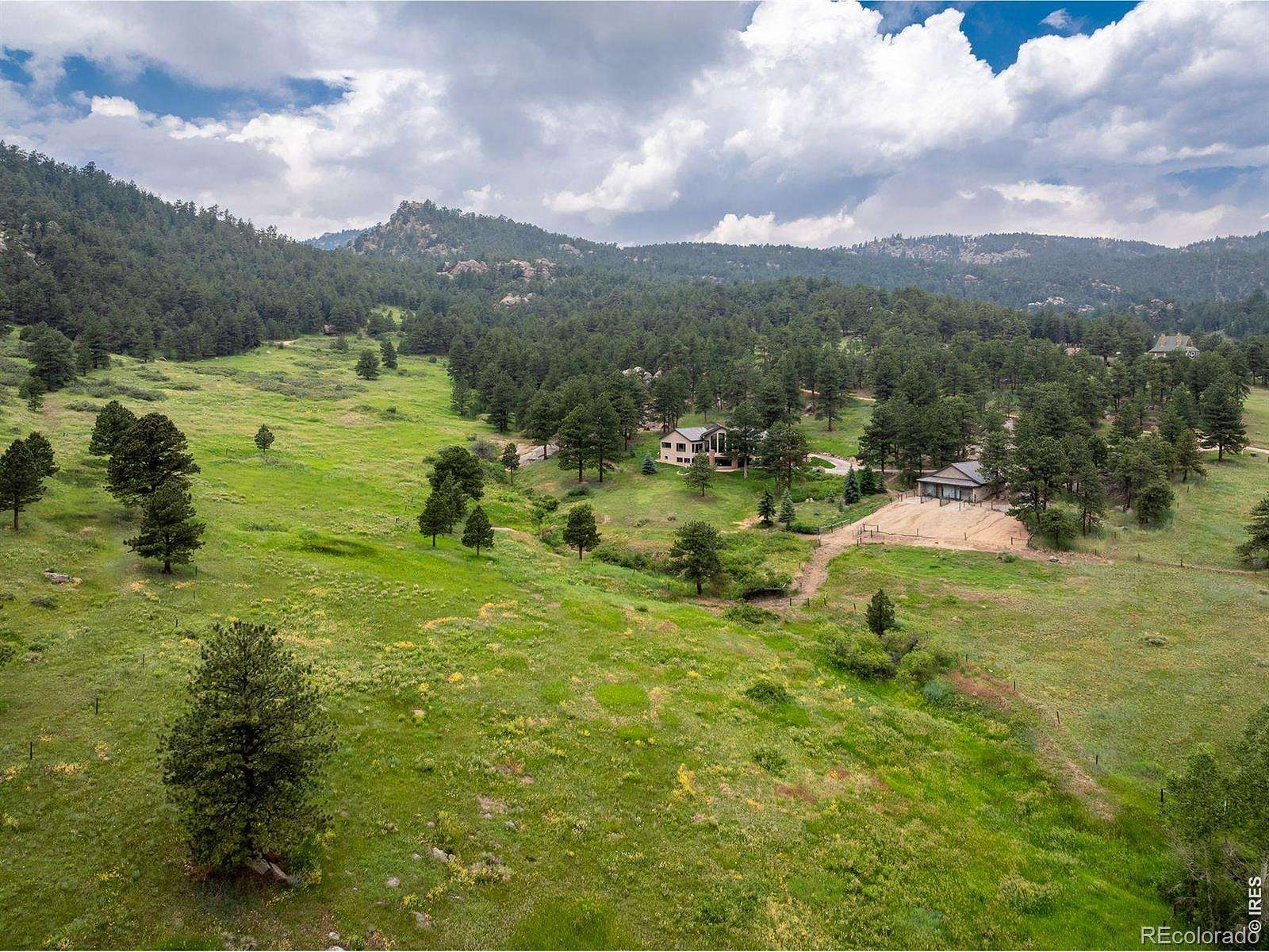 36 Acres of Land with Home for Sale in Lyons, Colorado