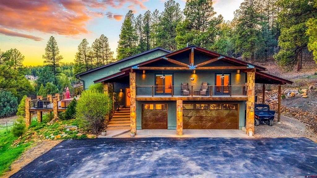 40 Acres of Land with Home for Sale in Pagosa Springs, Colorado