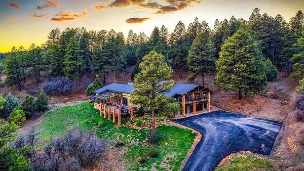 40 Acres of Land with Home for Sale in Pagosa Springs, Colorado