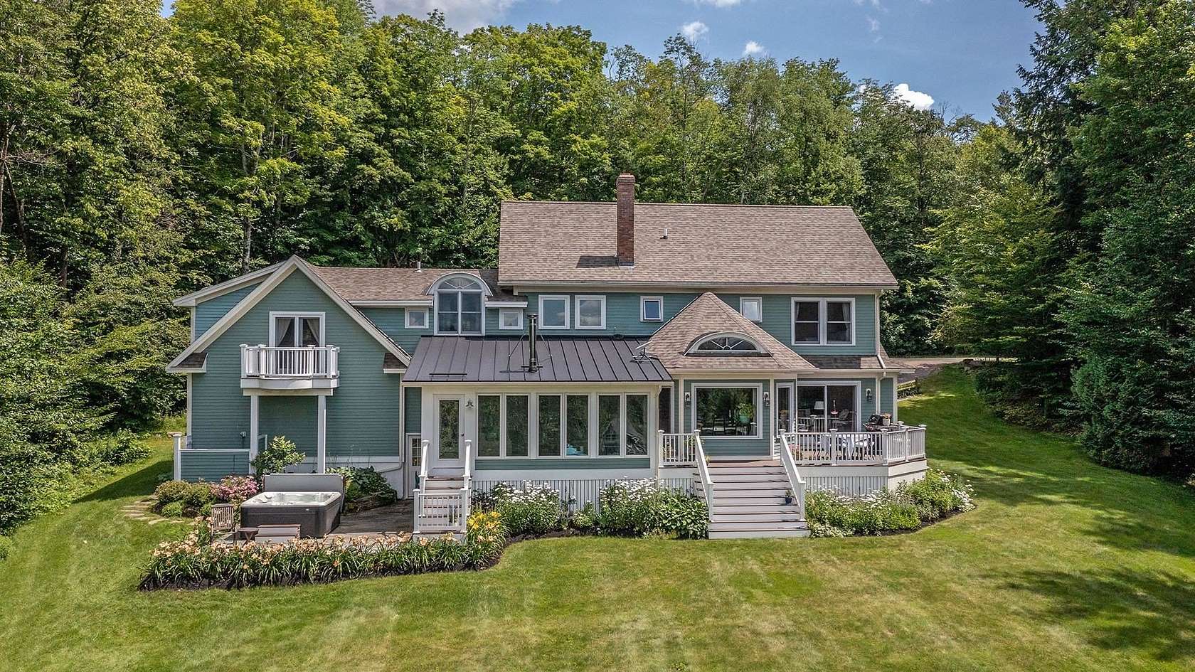4 Acres of Land with Home for Sale in Stowe, Vermont