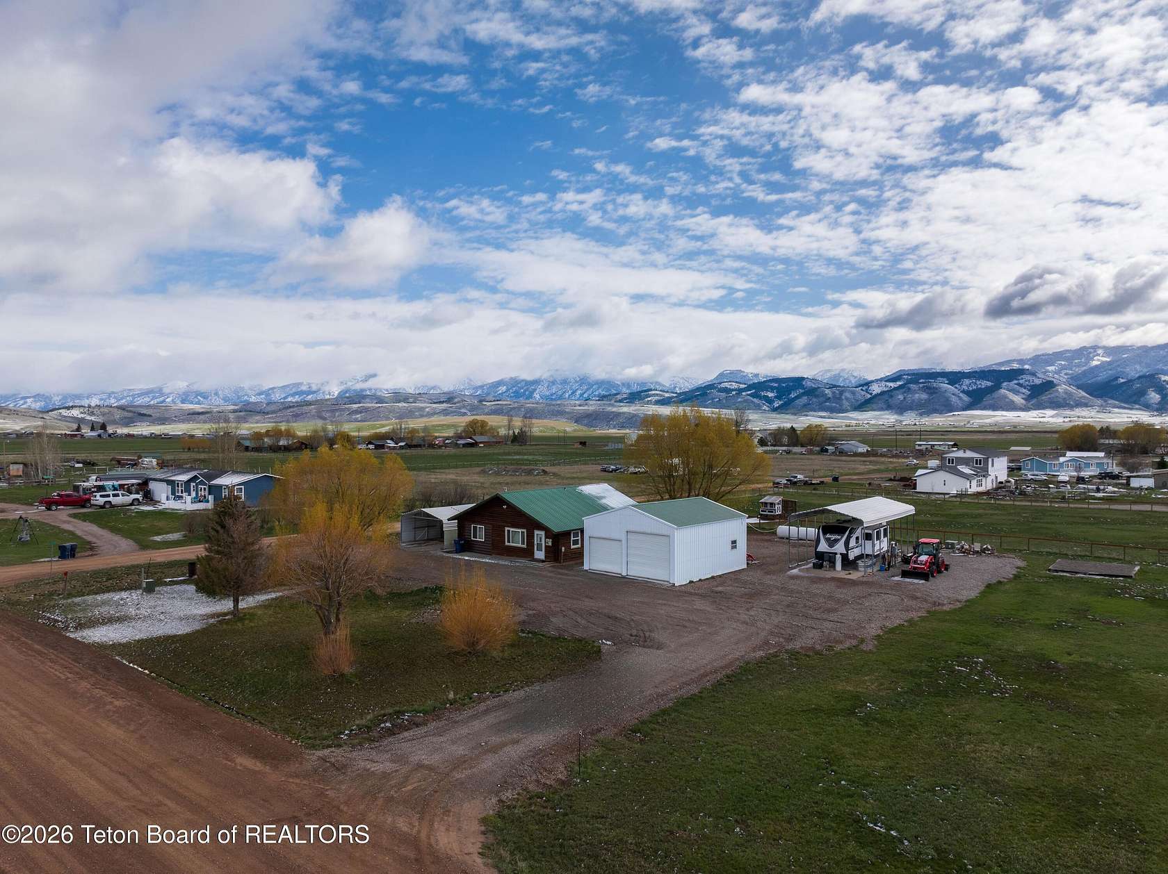 2 Acres of Land with Home for Sale in Auburn, Wyoming