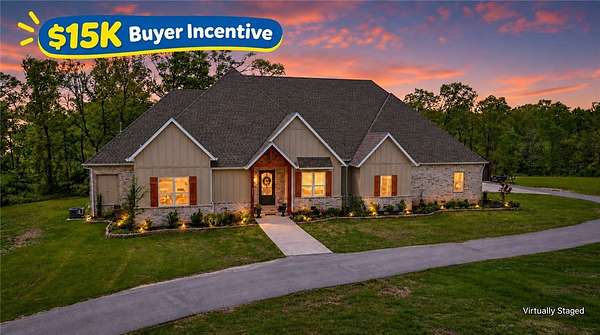 3.23 Acres of Land with Home for Sale in Pea Ridge, Arkansas