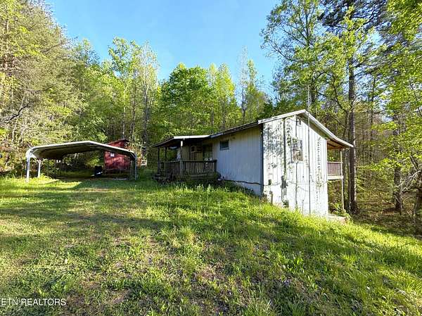23.8 Acres of Recreational Land with Home for Sale in Cosby, Tennessee