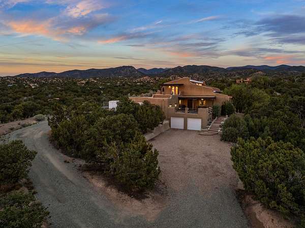 2.5 Acres of Land with Home for Sale in Santa Fe, New Mexico