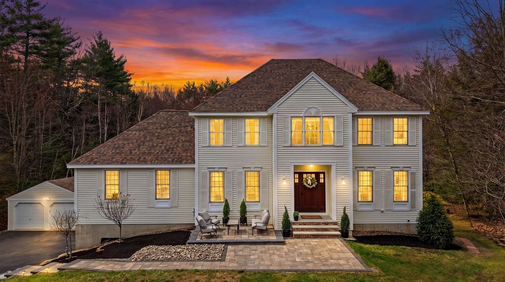 9.35 Acres of Land with Home for Sale in Chester, New Hampshire