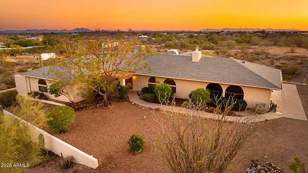 4.75 Acres of Land with Home for Sale in Apache Junction, Arizona