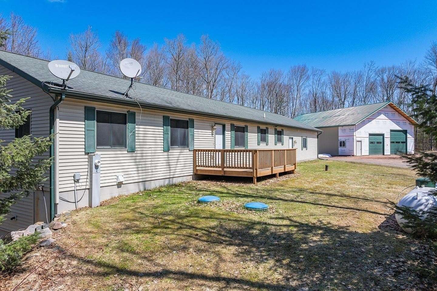 18.7 Acres of Recreational Land with Home for Sale in Mercer, Wisconsin