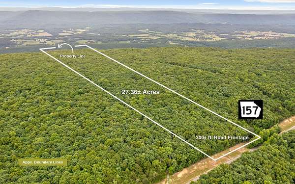 27.4 Acres of Recreational & Residential Land for Sale in Menlo, Georgia