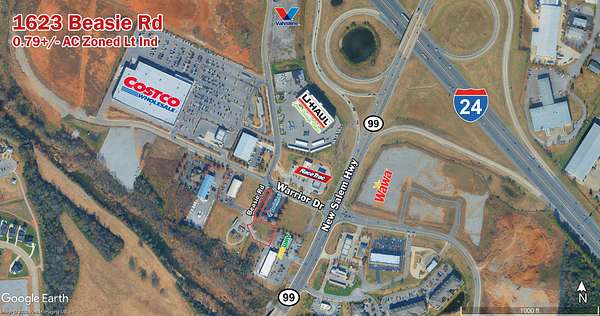 0.79 Acres of Commercial Land for Sale in Murfreesboro, Tennessee