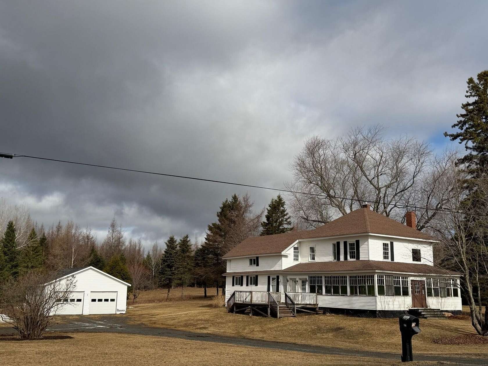 9.6 Acres of Land with Home for Sale in Mars Hill, Maine