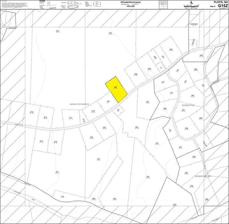 5.86 Acres of Residential Land for Sale in Rome, Georgia