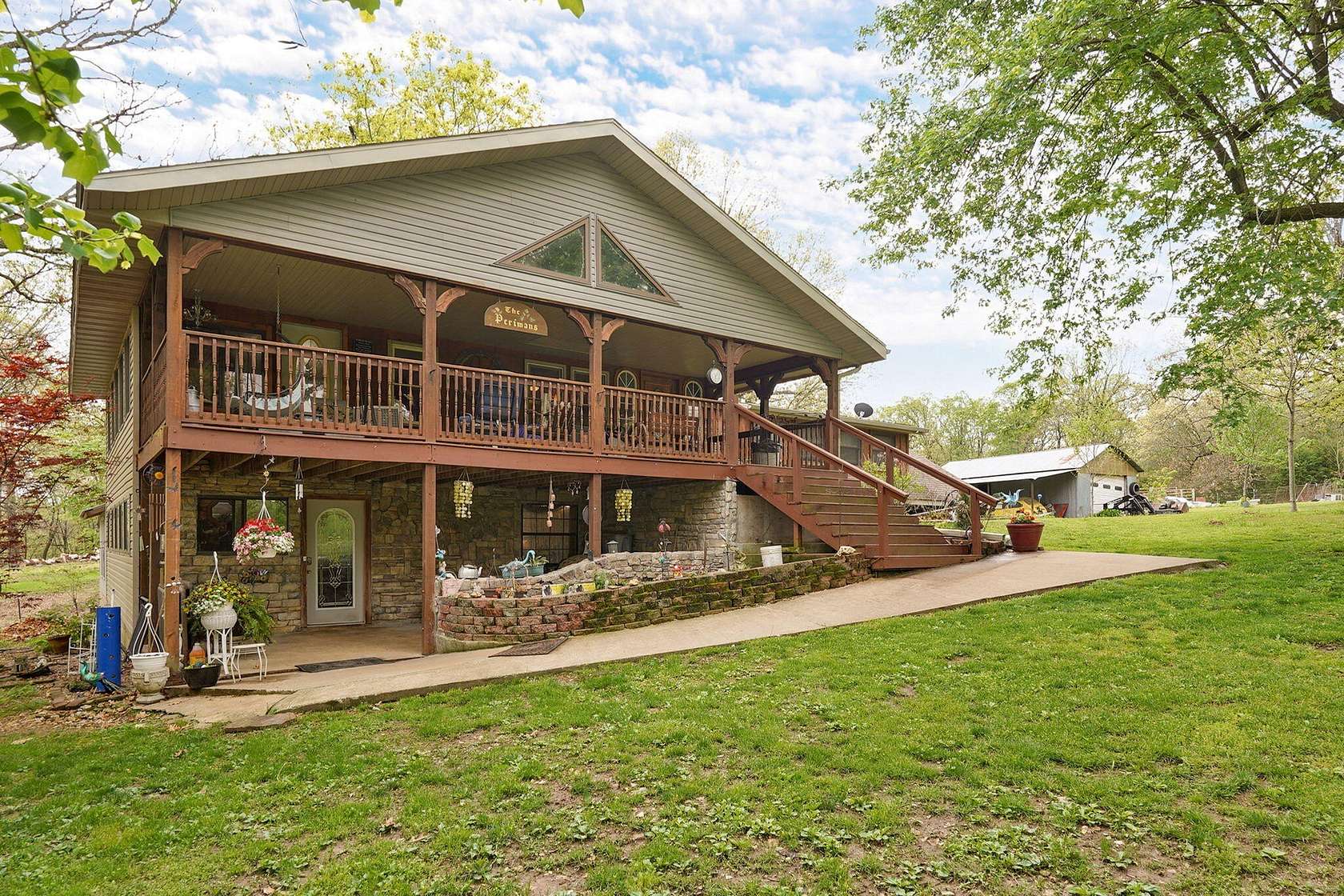 5 Acres of Land with Home for Sale in Mount Vernon, Missouri