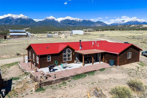 35 Acres of Land with Home for Sale in Salida, Colorado