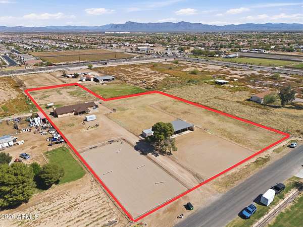 2.86 Acres of Land with Home for Sale in Queen Creek, Arizona