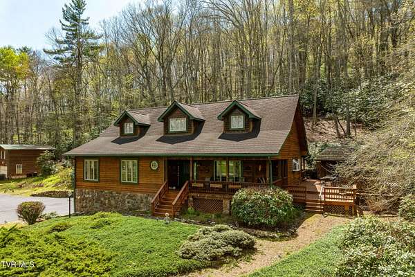 3.37 Acres of Land with Home for Sale in Mountain City, Tennessee