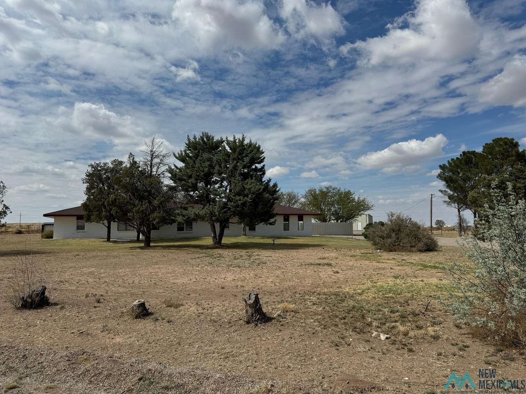 3.86 Acres of Land with Home for Sale in Roswell, New Mexico