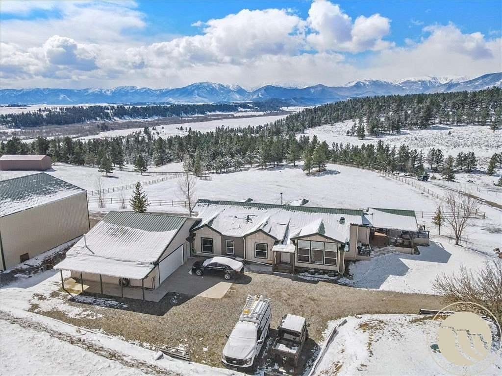 10 Acres of Land with Home for Sale in Fishtail, Montana