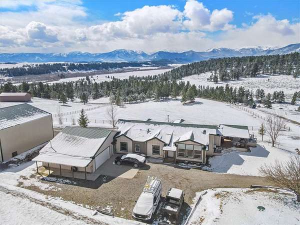 10 Acres of Land with Home for Sale in Fishtail, Montana