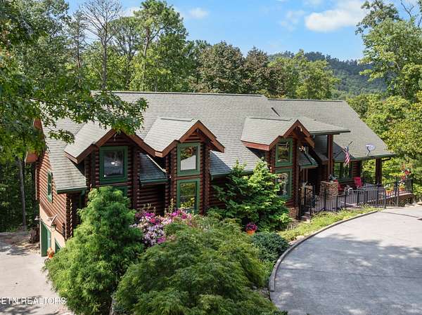 1.72 Acres of Land with Home for Sale in Sevierville, Tennessee