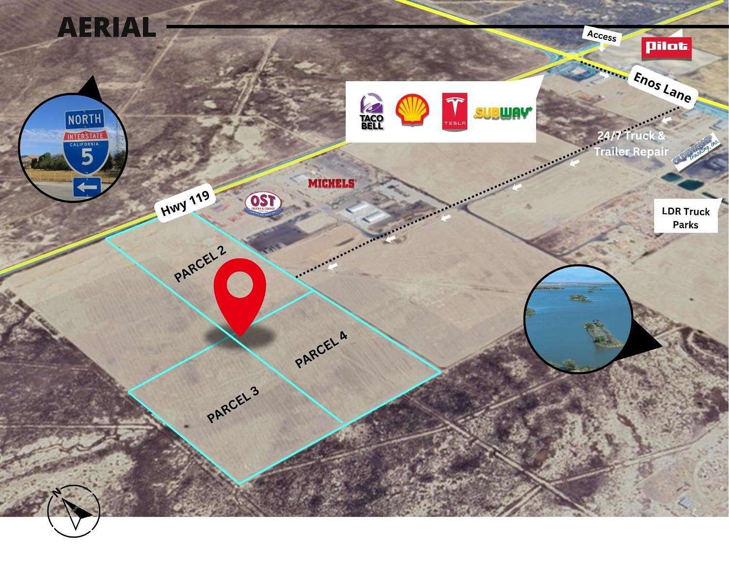 60 Acres of Land for Sale in Bakersfield, California