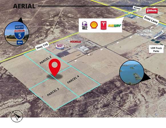 60 Acres of Land for Sale in Bakersfield, California