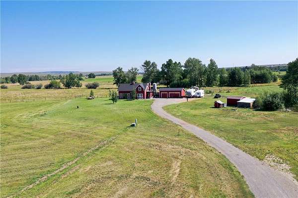 30 Acres of Land with Home for Sale in Roberts, Montana
