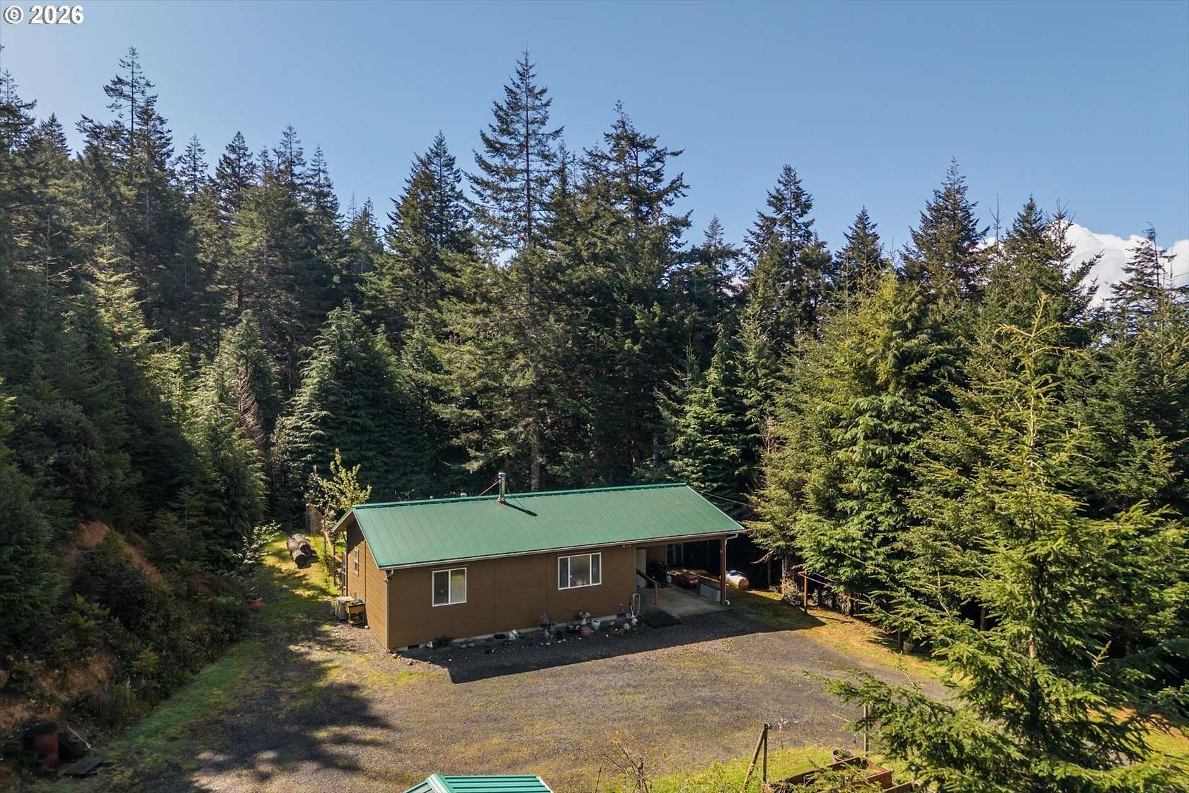 11 Acres of Land with Home for Sale in Port Orford, Oregon