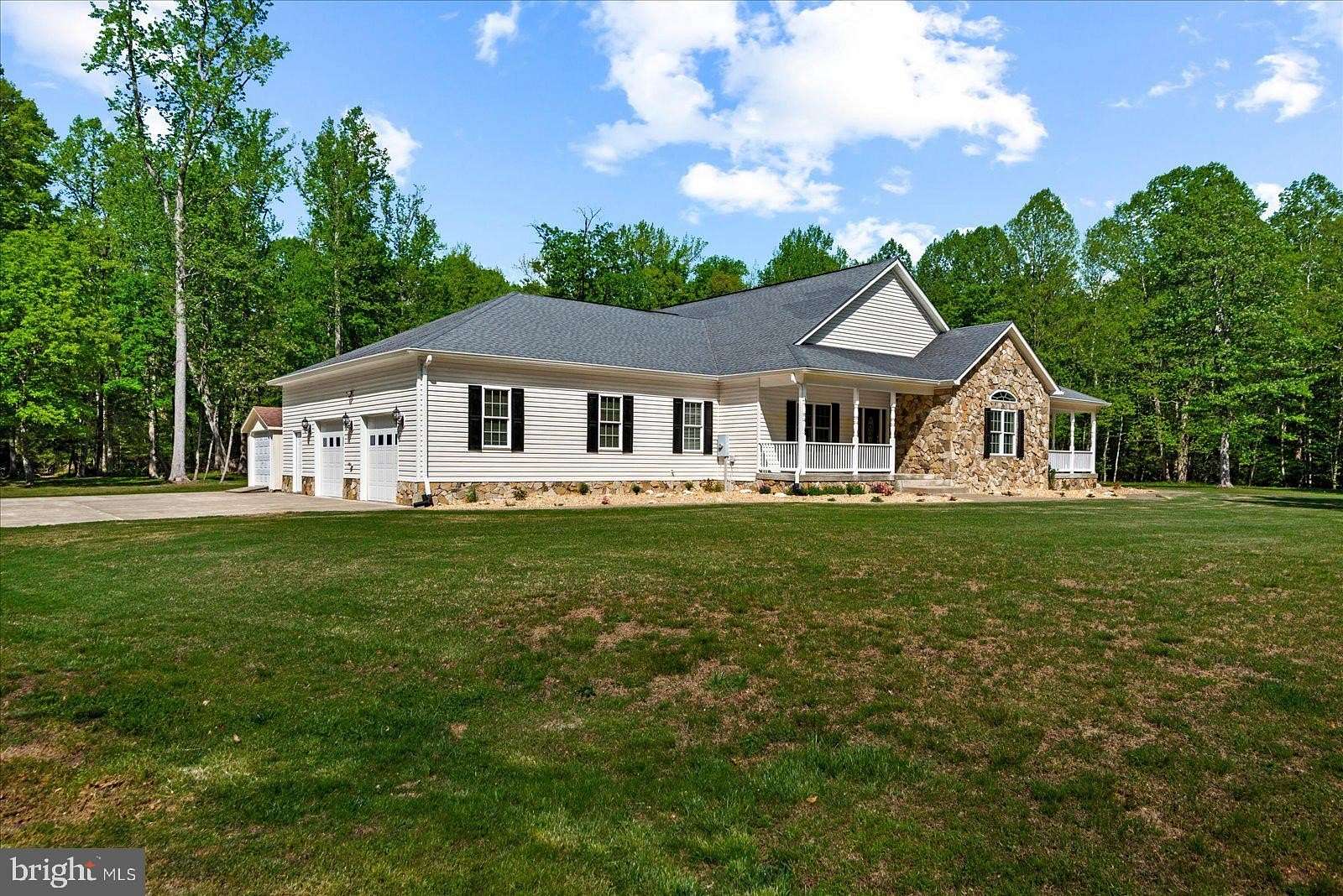10 Acres of Land with Home for Sale in King George, Virginia