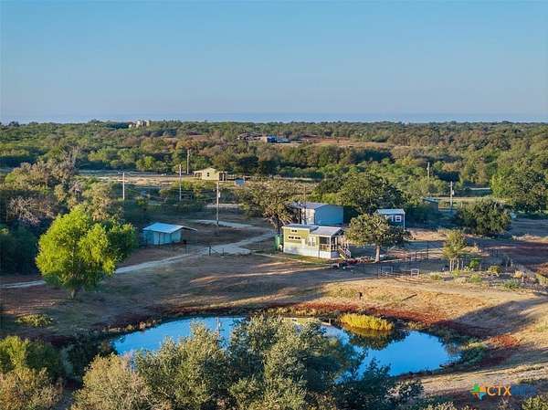 36.4 Acres of Land with Home for Sale in Luling, Texas