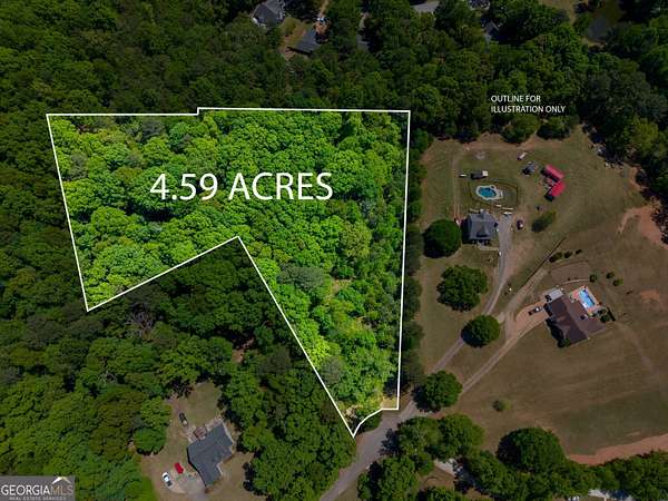 4.59 Acres of Land for Sale in Covington, Georgia