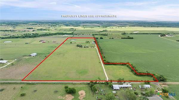 30 Acres of Land with Home for Sale in Rogers, Texas