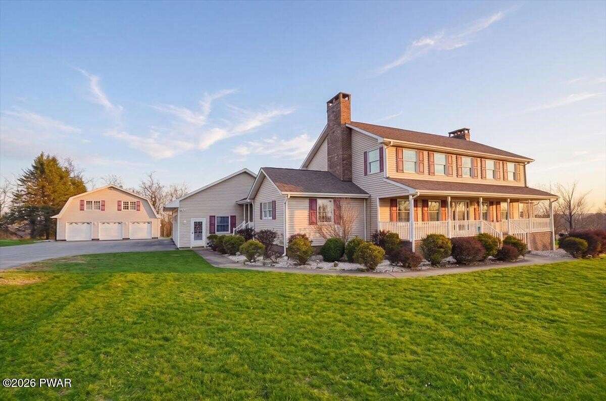 1.83 Acres of Land with Home for Sale in Lake Ariel, Pennsylvania