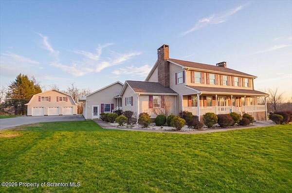 1.83 Acres of Land with Home for Sale in Lake Ariel, Pennsylvania