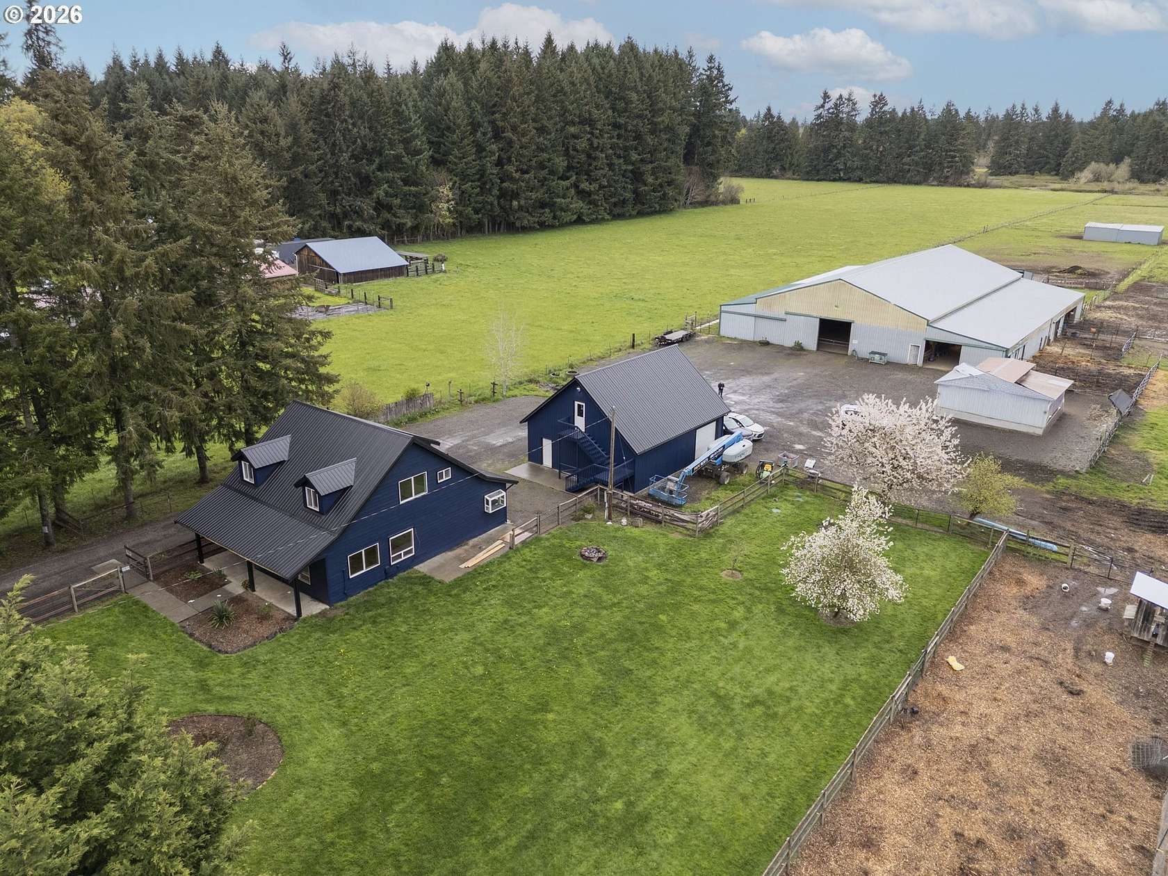 11.8 Acres of Land with Home for Sale in Toledo, Washington