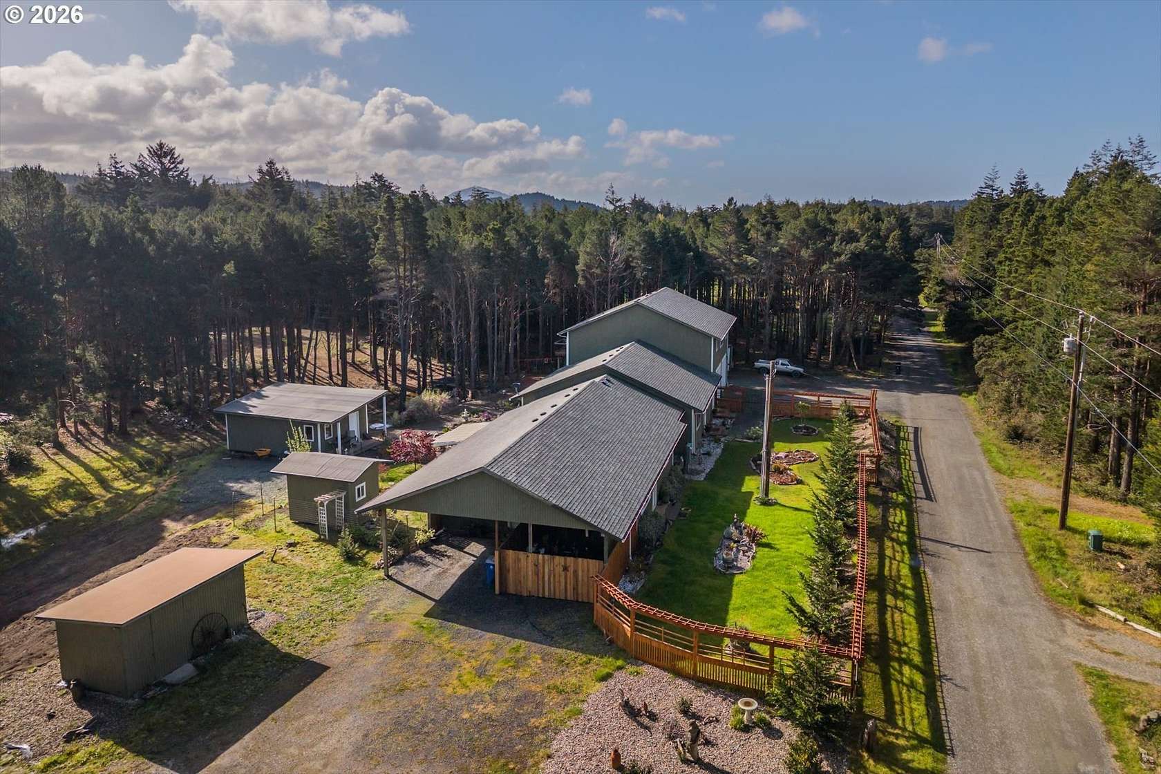 3.36 Acres of Land with Home for Sale in Port Orford, Oregon