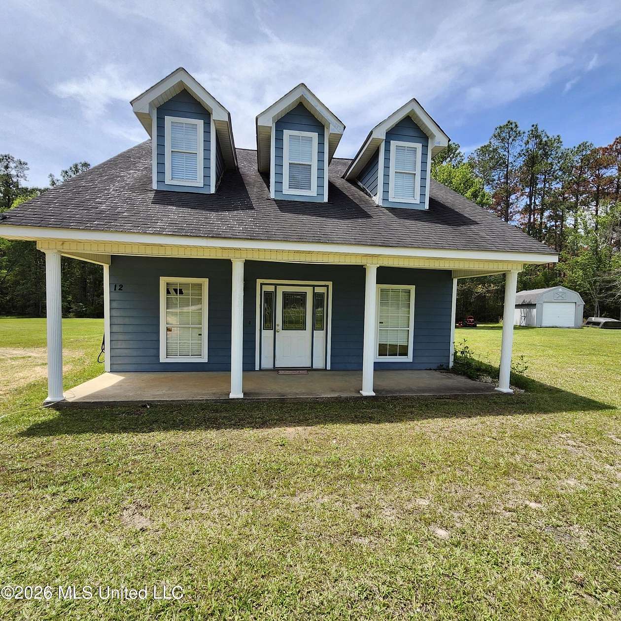 2 Acres of Land with Home for Sale in Perkinston, Mississippi