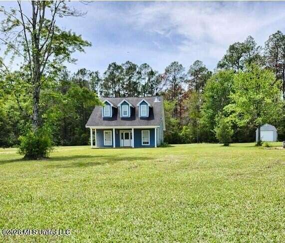 2 Acres of Land with Home for Sale in Perkinston, Mississippi