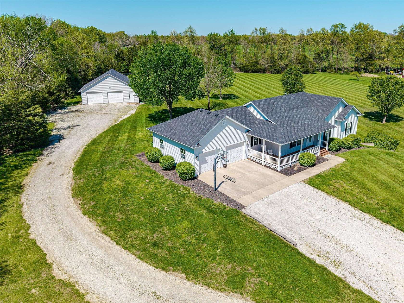 4.37 Acres of Land with Home for Sale in Fulton, Missouri