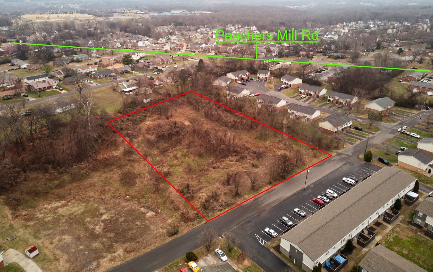 2.4 Acres of Residential Land for Sale in Clarksville, Tennessee
