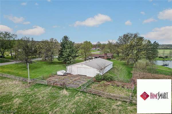 12.6 Acres of Land with Home for Sale in Medina, Ohio