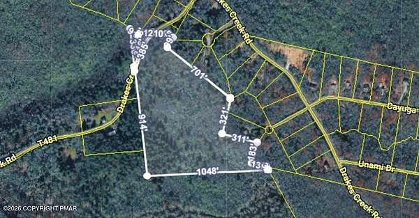 16 Acres of Land for Sale in Jim Thorpe, Pennsylvania